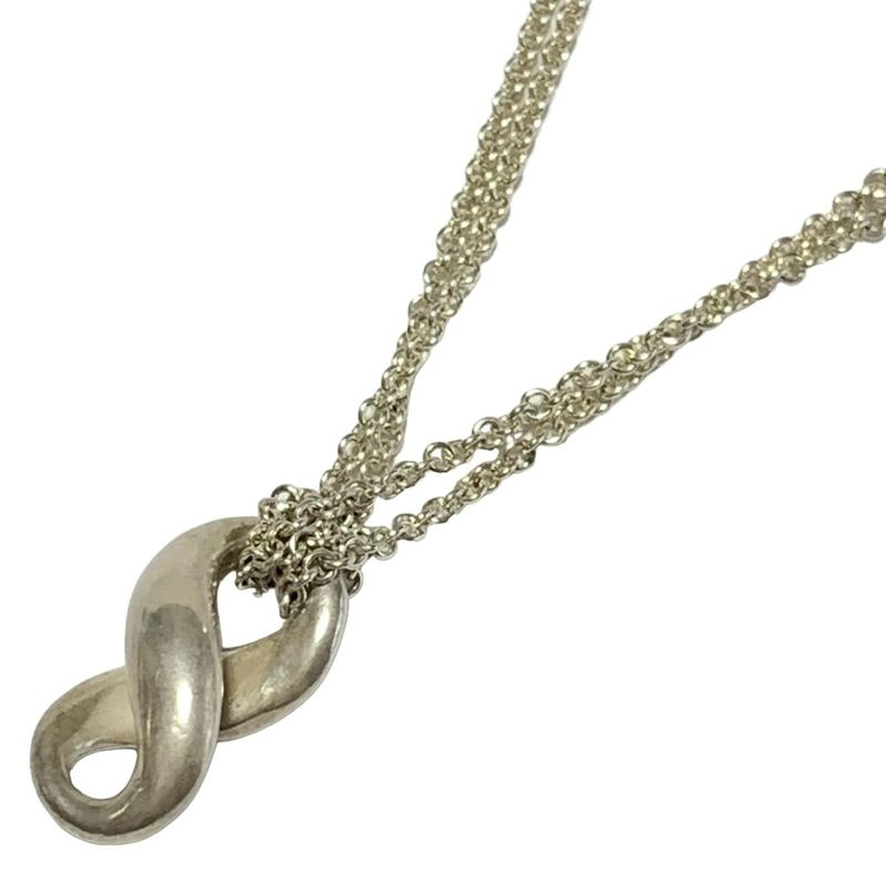 Tiffany & Co Necklace Figure Eight Silver