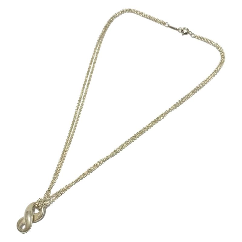 Tiffany & Co Necklace Figure Eight Silver
