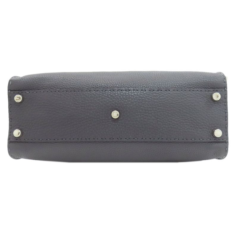 Fendi Peekaboo Selleria 2WAY Handbag Calf Ladies