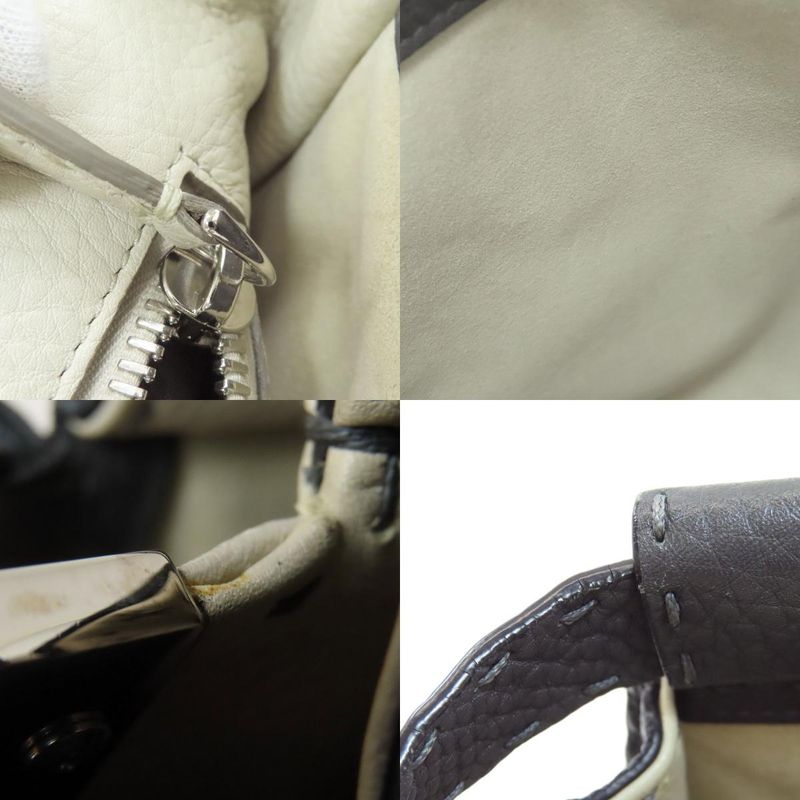 Fendi Peekaboo Selleria 2WAY Handbag Calf Ladies