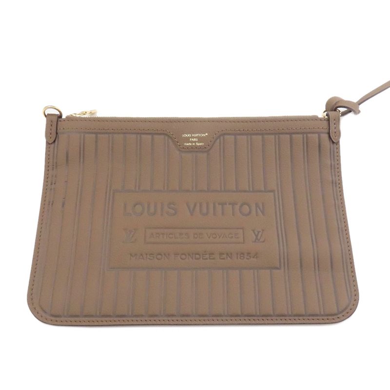 Louis Vuitton M25664 Neverfull Inside Out MM Tote Bag Calf Monogram Canvas