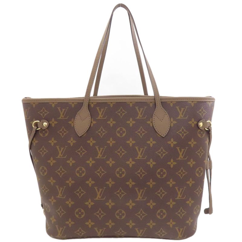 Louis Vuitton M25664 Neverfull Inside Out MM Tote Bag Calf Monogram Canvas