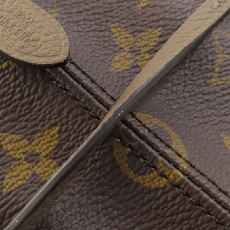 Louis Vuitton M25664 Neverfull Inside Out MM Tote Bag Calf Monogram Canvas