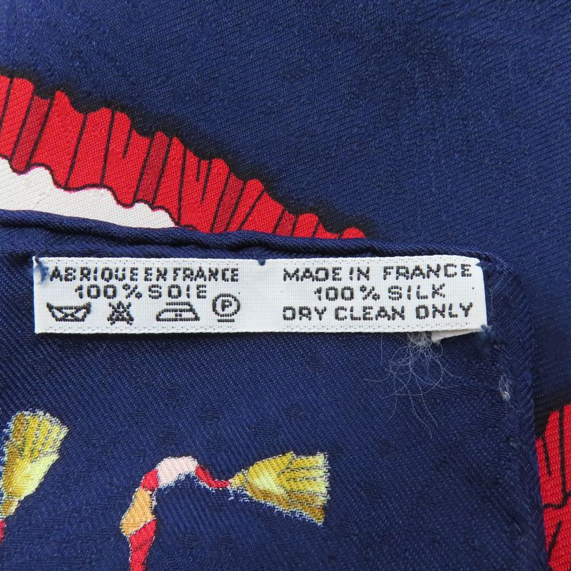 Hermes Kare90 Celebration Of The Sun King Scarf Silk Women's