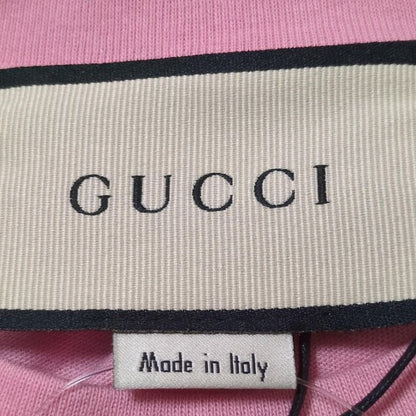 Gucci Short Sleeve T-Shirt Size L Women's - 580762-Xjbhp Pink Crew Neck