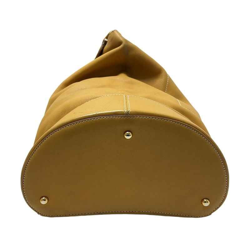 Loewe Rucksack Sac Anton Backpack Dark Yellow Leather