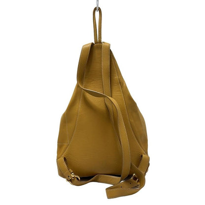 Loewe Rucksack Sac Anton Backpack Dark Yellow Leather