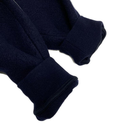 Hermes Blouson Size M Men's - H467720ha Dark Navy Long Sleeve Cashmere Blend