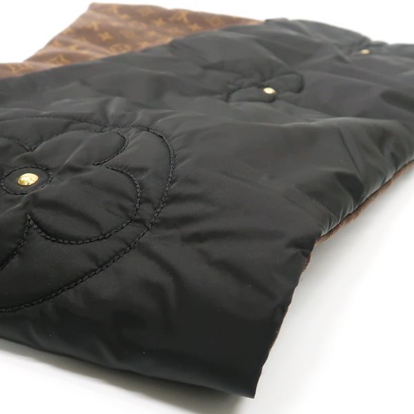 Louis Vuitton Echarpe Pillow Monogram M77049 Muffler 2021 Reversible Nylon Silk
