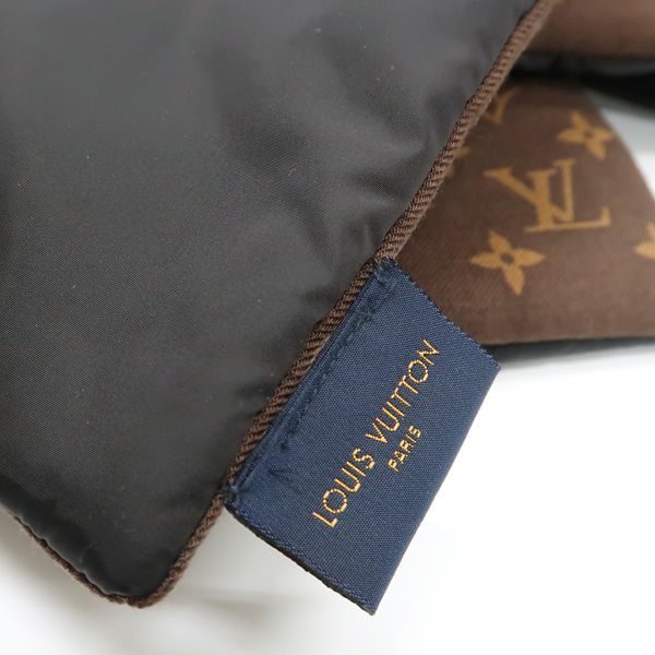 Louis Vuitton Echarpe Pillow Monogram M77049 Muffler 2021 Reversible Nylon Silk