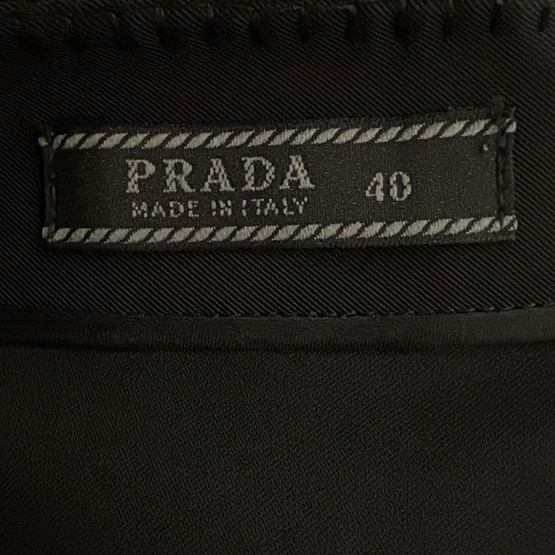 Prada Long Skirt Size 40 M Women's - Black