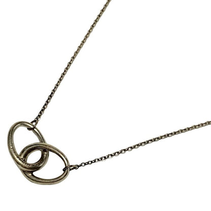 Tiffany & Co Necklace Double Loop Silver