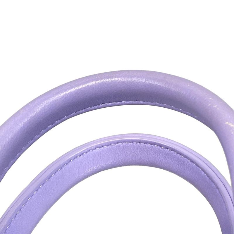 Bottega Veneta Tote Bag Cassette Purple Leather