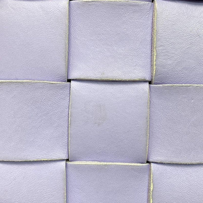 Bottega Veneta Tote Bag Cassette Purple Leather