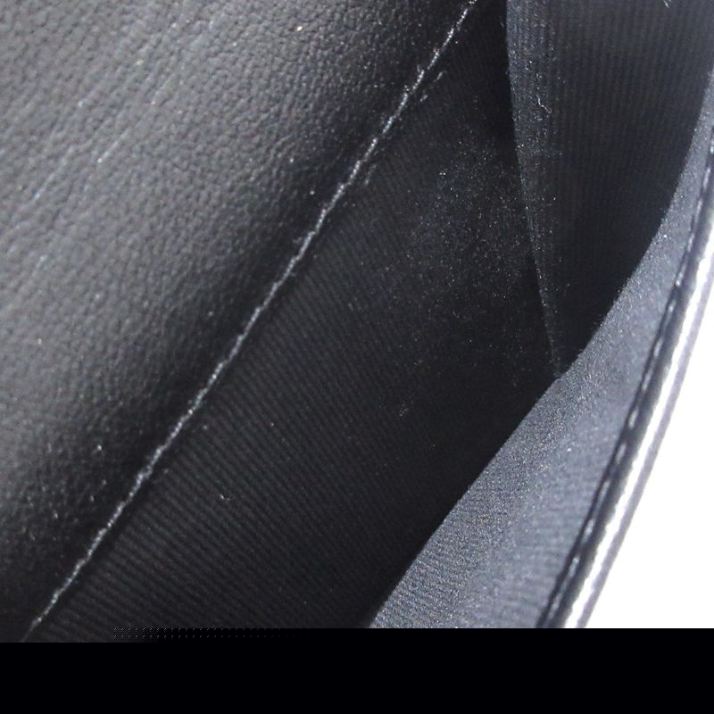 Chanel Bifold Wallet Matelasse Ap3407 Black Silver Hardware Lambskin