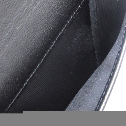 Chanel Bifold Wallet Matelasse Ap3407 Black Silver Hardware Lambskin