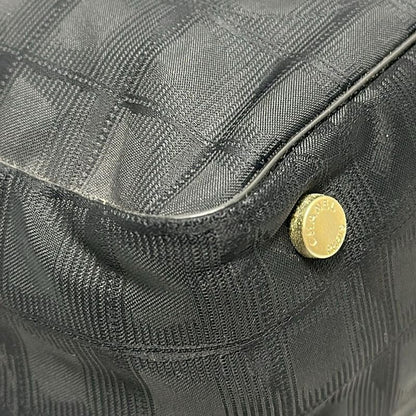 Chanel Tote Bag New Travel Line Tote PM Black Leather