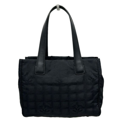 Chanel Tote Bag New Travel Line Tote PM Black Leather
