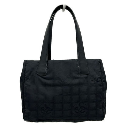 Chanel Tote Bag New Travel Line Tote PM Black Leather