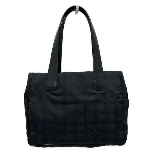Chanel Tote Bag New Travel Line Tote PM Black Leather