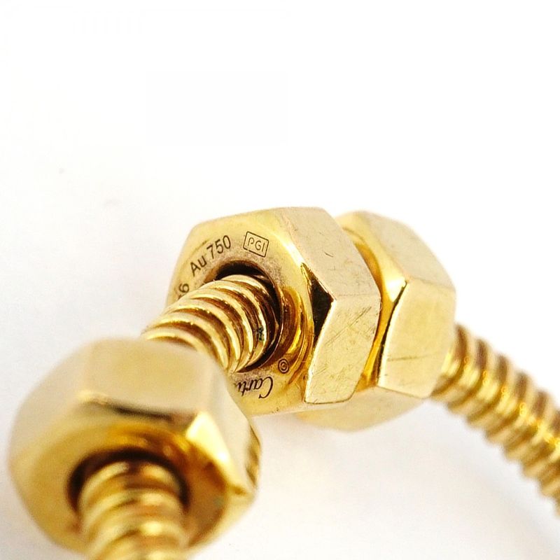 Cartier Ring Eccle de 18k Yellow Gold Yellow Gold #54 Ladies