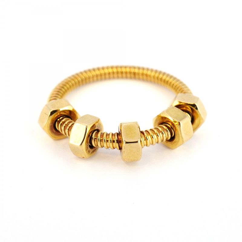 Cartier Ring Eccle de 18k Yellow Gold Yellow Gold #54 Ladies