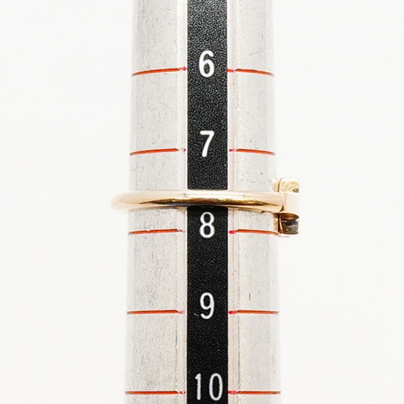 Tiffany & Co Ring T Wire 18k Pink Gold Pink Gold Size 7.5 Women's