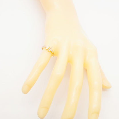 Tiffany & Co Ring T Wire 18k Pink Gold Pink Gold Size 7.5 Women's