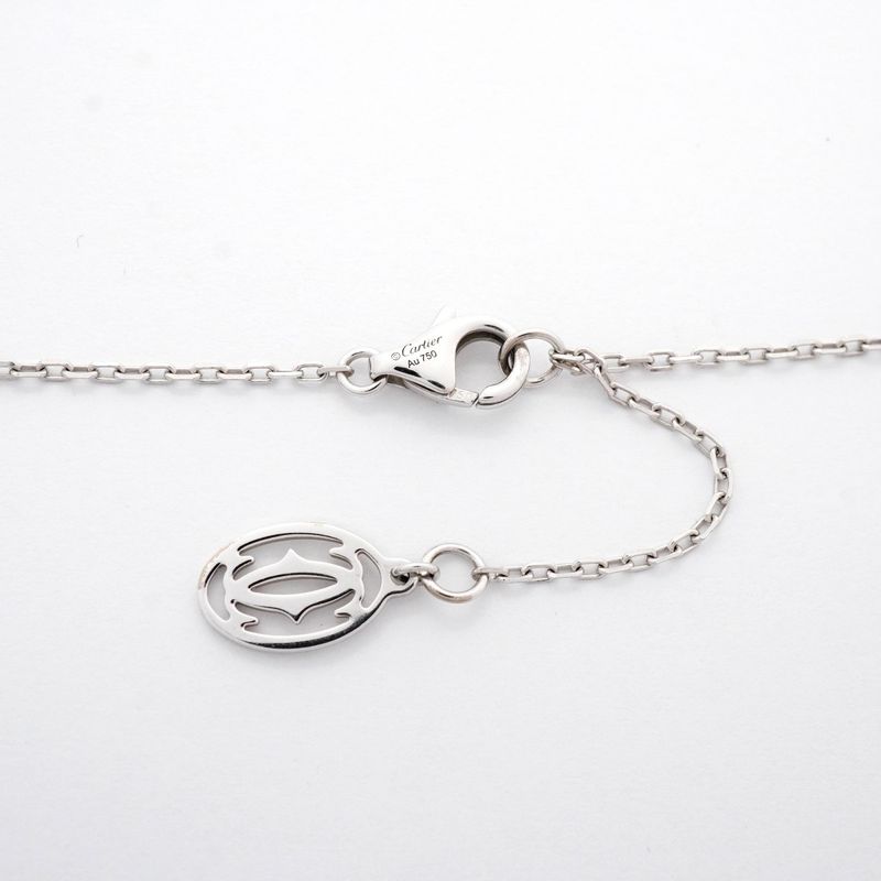 Cartier Necklace Damour Sm 1pd 18k White Gold White Gold Diamond Ladies
