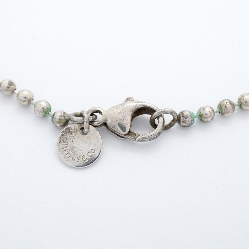 Tiffany & Co Necklace Return to Heart Ball Chain Silver 925 Women's