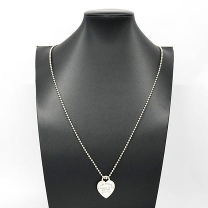 Tiffany & Co Necklace Return to Heart Ball Chain Silver 925 Women's