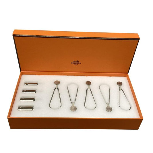 Hermes Accessories Silver Scarf Hanging Set Boyfriend Wall Hanging Magnet