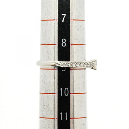 Tiffany & Co Ring Harmony Half Eternity Pt950 Platinum Diamond 0.21ct Size 8.5