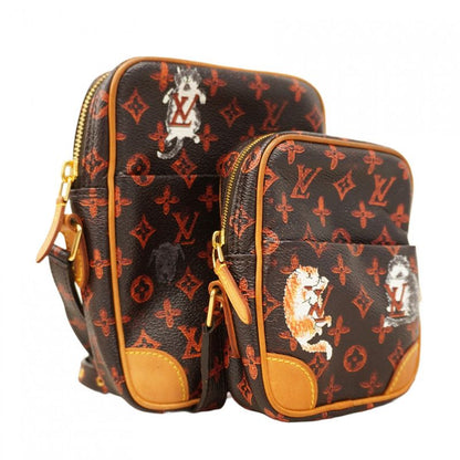 Louis Vuitton Shoulder Bag Catgram Panam Set M44399 Brown Ladies