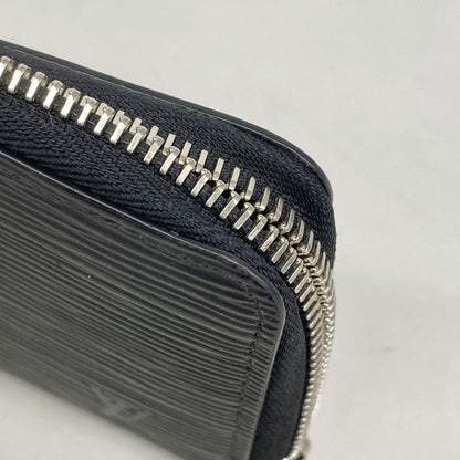 Louis Vuitton Long Wallet Epi Portefeuille Clemence M60915 Noir Black Women's