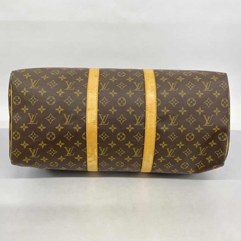 Louis Vuitton Boston Bag Monogram Keepall 50 M41426 Brown Women's
