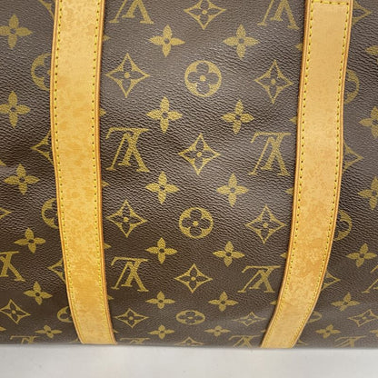 Louis Vuitton Boston Bag Monogram Keepall 50 M41426 Brown Women's