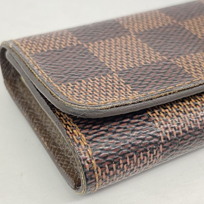 Louis Vuitton Key Case Damier Multicles 4 N62631 Ebene Men's Women's Unisex