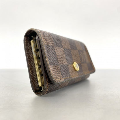Louis Vuitton Key Case Damier Multicles 4 N62631 Ebene Men's Women's Unisex