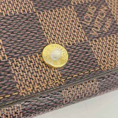 Louis Vuitton Key Case Damier Multicles 4 N62631 Ebene Men's Women's Unisex