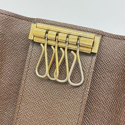 Louis Vuitton Key Case Damier Multicles 4 N62631 Ebene Men's Women's Unisex