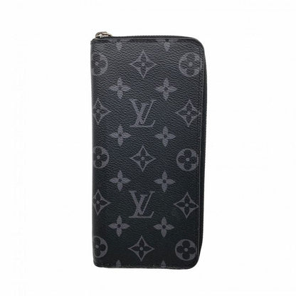Louis Vuitton Long Wallet Monogram Eclipse Zippy Wallet Vertical M62295 Black