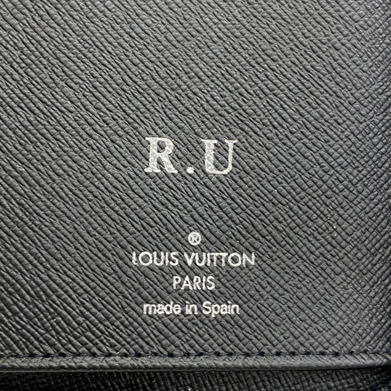 Louis Vuitton Long Wallet Monogram Eclipse Zippy Wallet Vertical M62295 Black