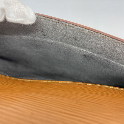 Louis Vuitton Briefcase Epi Serviette Conseil M54428 Zipang Gold Men's