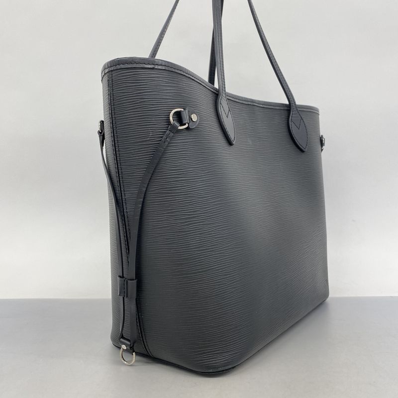 Louis Vuitton Tote Bag Epi Neverfull MM M40932 Noir Black Women's