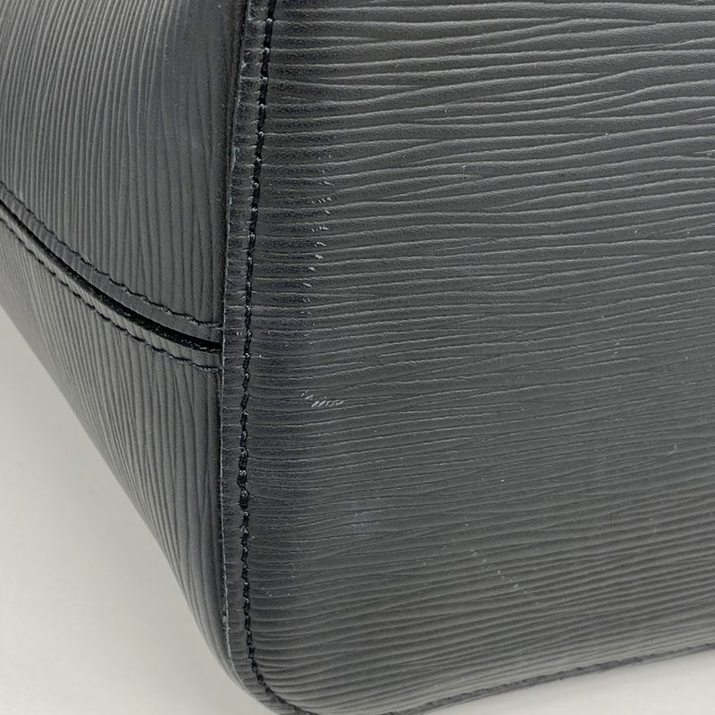 Louis Vuitton Tote Bag Epi Neverfull MM M40932 Noir Black Women's