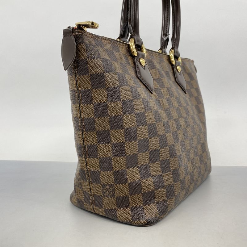 Louis Vuitton Tote Bag Damier Saleya PM N51183 Ebene Ladies