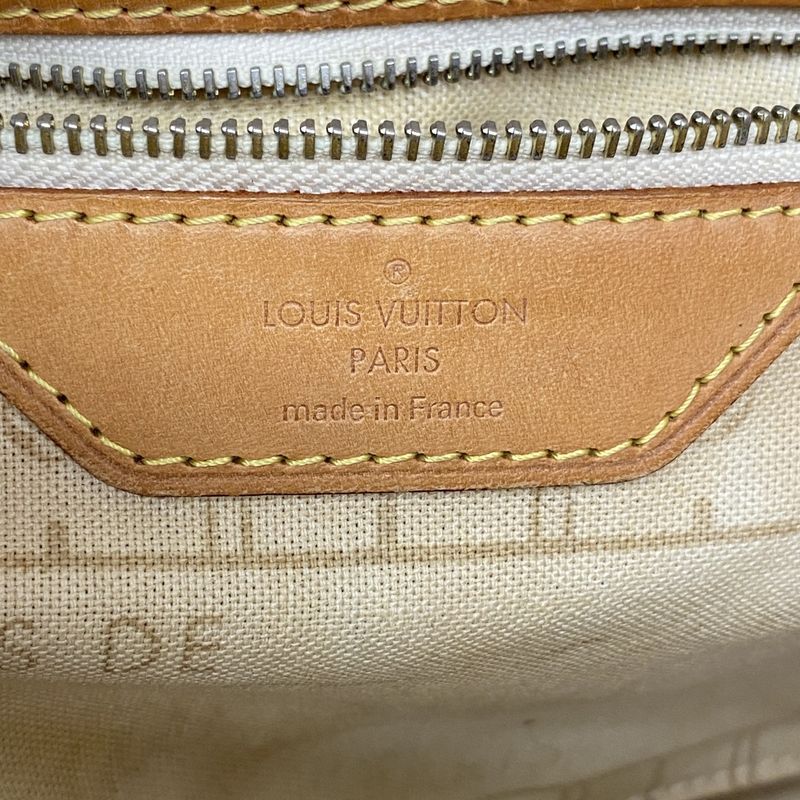 Louis Vuitton Tote Bag Damier Azure Neverfull PM N51110 White Ladies