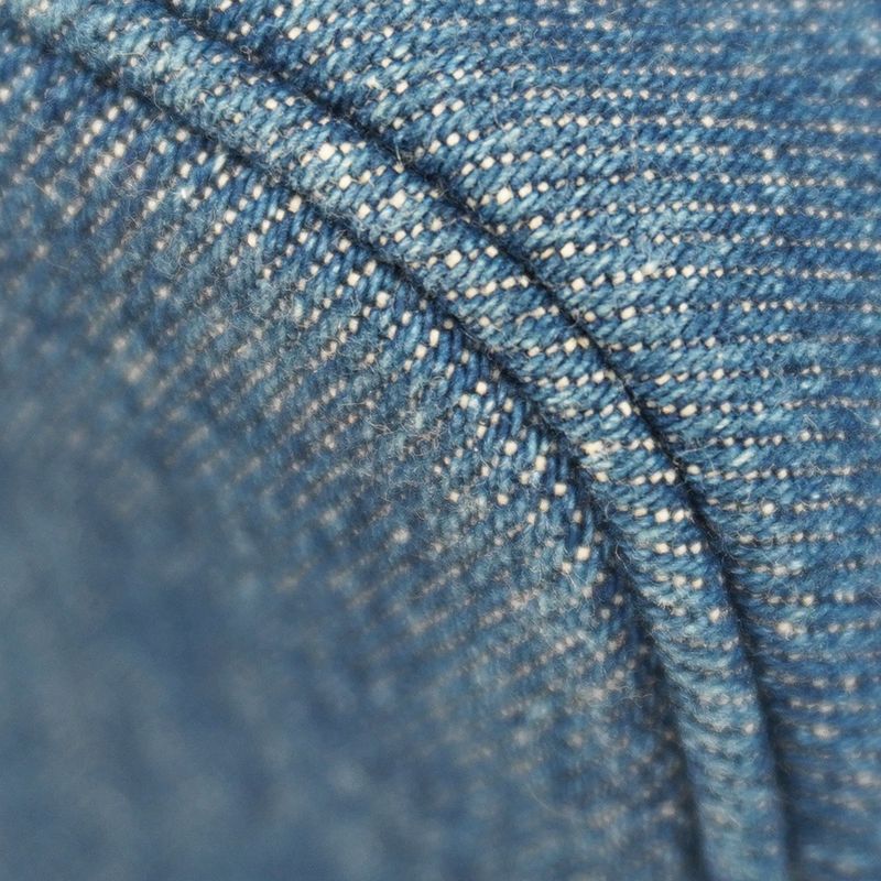 Chanel Vanity Bag Denim Blue Gold Hardware Women's