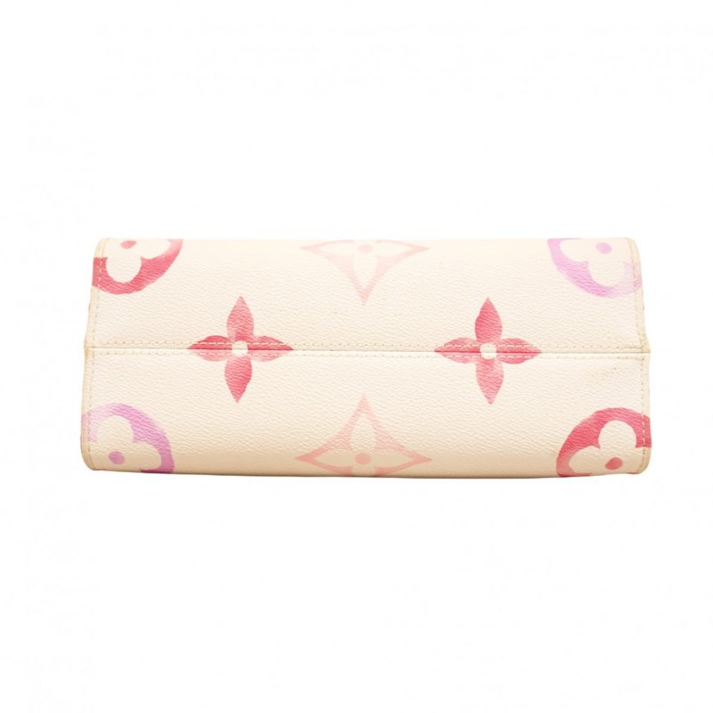 Louis Vuitton Handbag Monogram Giant Visor Pool on the Go PM M22976 White Pink